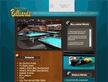Tablet Screenshot of goldcrownbilliardseriepa.com